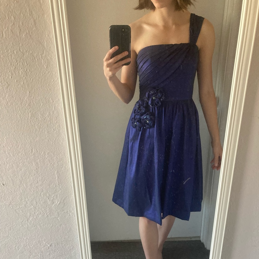 Navy semi-formal dress